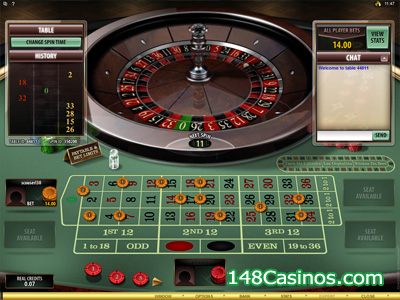 Multi Player Roulette